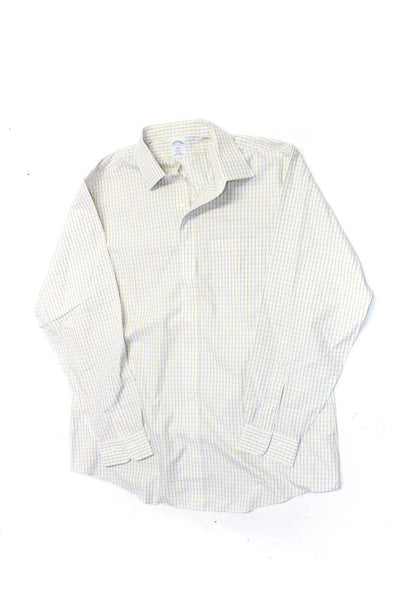 Ralph Lauren Blue Label Brooks Brothers Mens Shirts Shorts Size XL 44 17.5 Lot 3