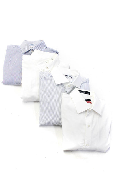 Ben Sherman Michael Kors Charles Tyrwhitt Mens Button Up Shirts White 16 Lot 4