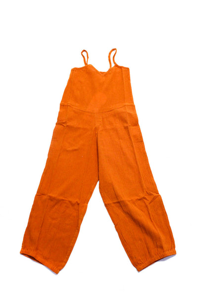 Suzie Kondi  Kids Evia Harem Jumpsuit Gauze Autumn Maple Size 4