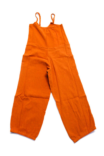 Suzie Kondi  Kids Evia Harem Jumpsuit Gauze Autumn Maple Size 4