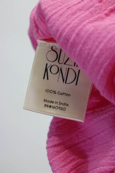 Suzie Kondi  Kids Evia Harem Jumpsuit Gauze Pink Cosmos Size 10