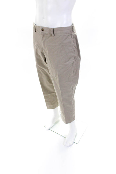 Polo Ralph Lauren Mens Straight Fit Chino Khaki Pants Beige Cotton Size 36X30