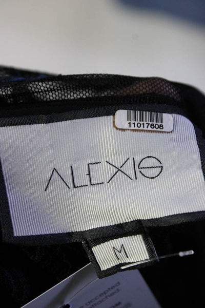 Alexis Womens Edina Sheer Top Black Size M11017608