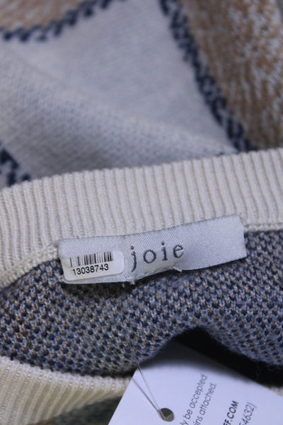 Joie Womens Austine Sweater White Size 4 13039187