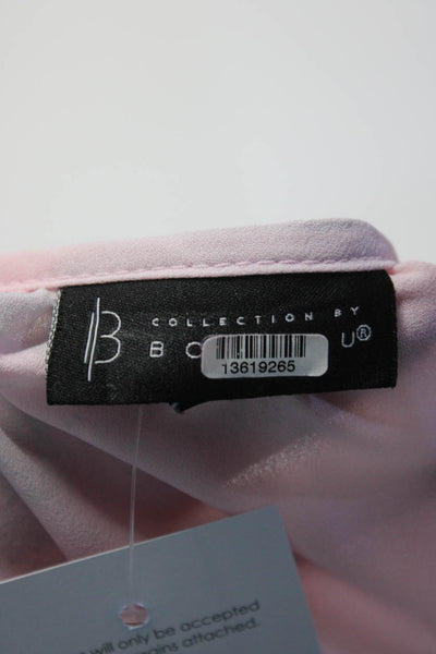 B Collection by Bobeau Womens Tie Dye Valerie Top Pink Size 12 13619265
