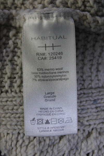 Habitual Womens Clyda Sweater Off-White Size 10 13123666