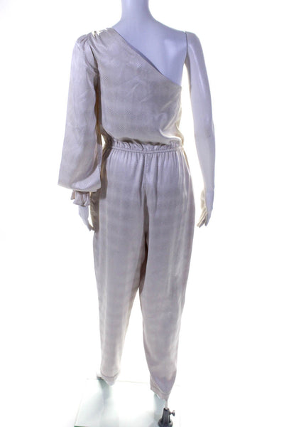 Love, Whit by Whitney Port Womens Ivory Jumpsuit White Size 12 13464086