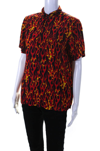 R13 Womens Red Tony Shirt Red Size 0 13380841