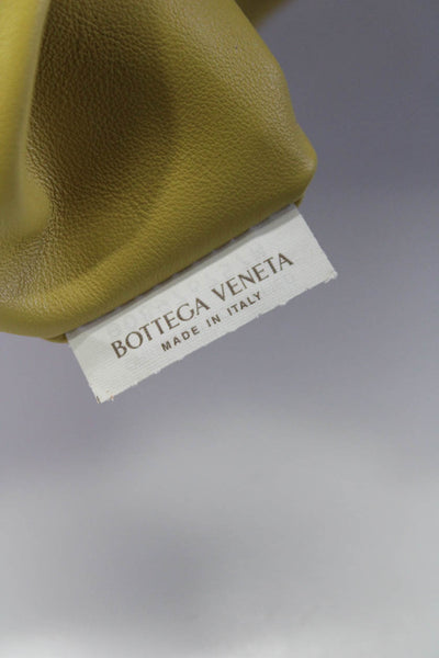 Bottega Veneta Womens Yellow Woven Intrecciato Jodie Leather Hobo Shoulder Bag H
