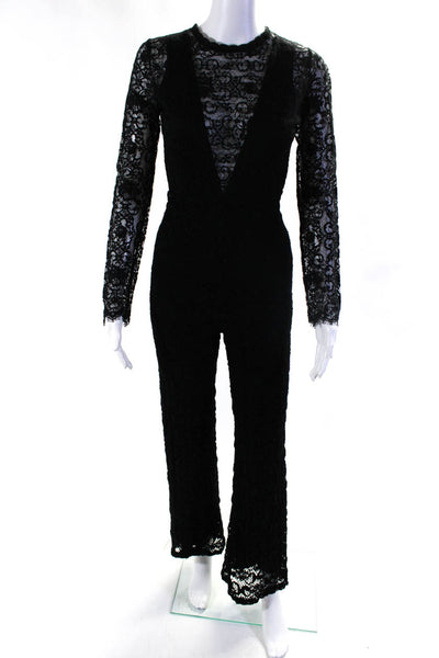 Nightcap Womens Serata Jumpsuit Black Size 0 12570322