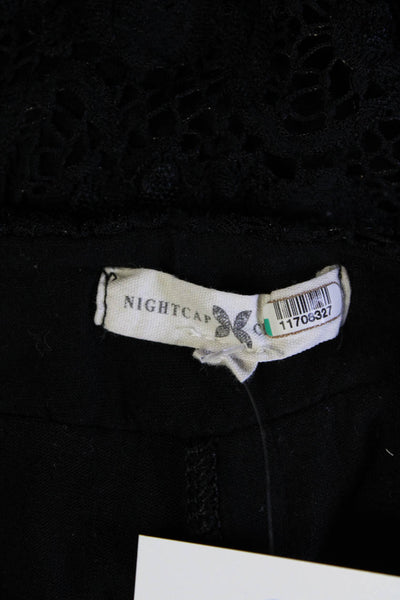 Nightcap Womens Serata Jumpsuit Black Size 4 11708327