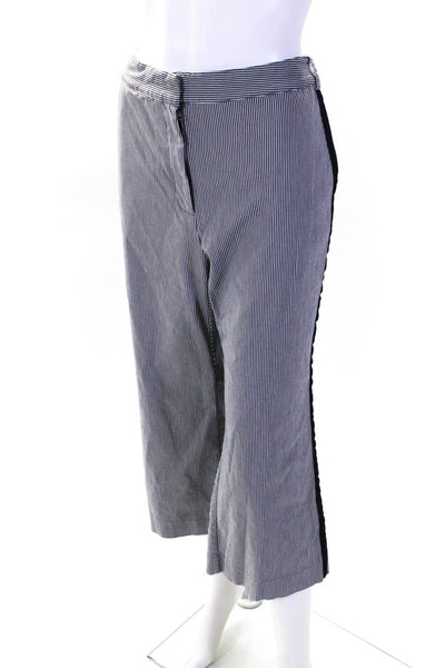 Rachel Rachel Roy Womens Elin Stripe Pants Blue Size 14 12582245