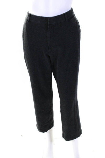 Polo Ralph Lauren Womens Grey Ankle Pants Black Size 14 12556207