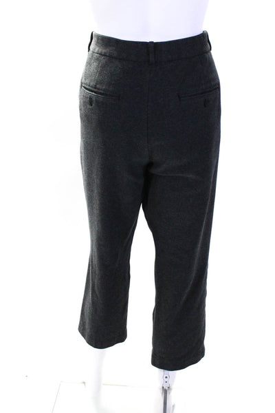 Polo Ralph Lauren Womens Grey Ankle Pants Black Size 14 12556207