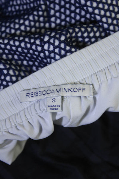 Rebecca Minkoff Women's Drawstring Waist Pockets Short Blue Size S