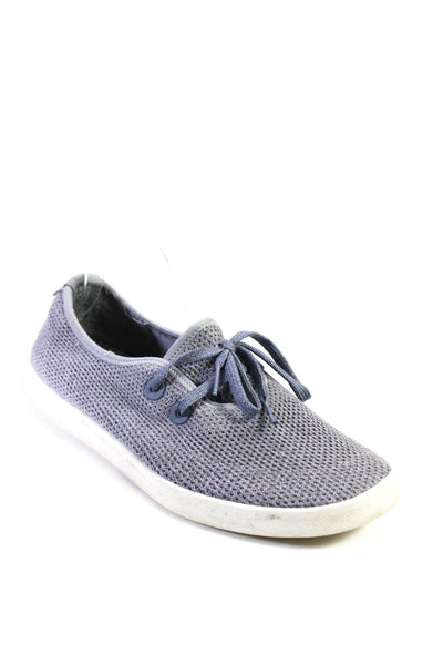 Allbirds Mens Mesh Lace-Up Textured Tied Low Top Slip-On Sneakers Blue Size 11