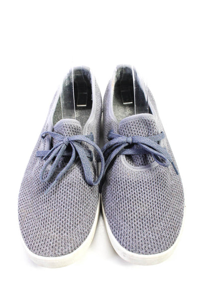 Allbirds Mens Mesh Lace-Up Textured Tied Low Top Slip-On Sneakers Blue Size 11