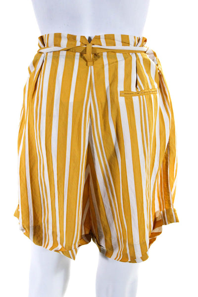 Chinti & Parker Womens Parasol Shorts Yellow Size 10 12396964