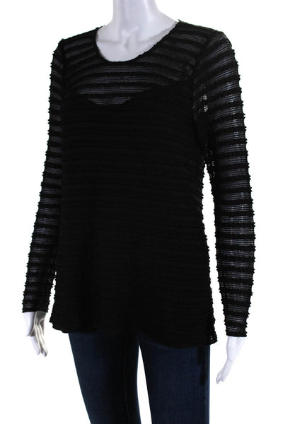 Parker Womens Carmen Top Black Size 14 12620858