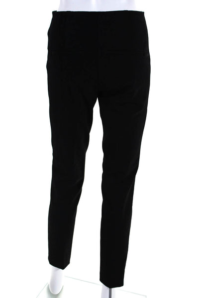 Cambio Womens Ros Pleated Buttoned Zipped Skinny Leg Pants Black Size EUR34