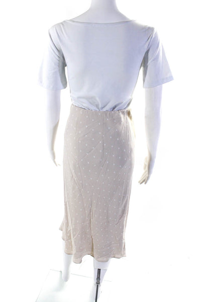 Sanctuary Womens Cream Everyday Midi Skirt Off-White Size 4 13519752