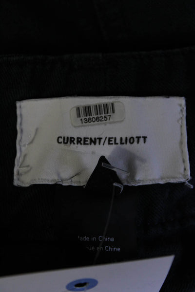 Current/Elliott Womens The Baro Shorts Blue Size 4 13608408