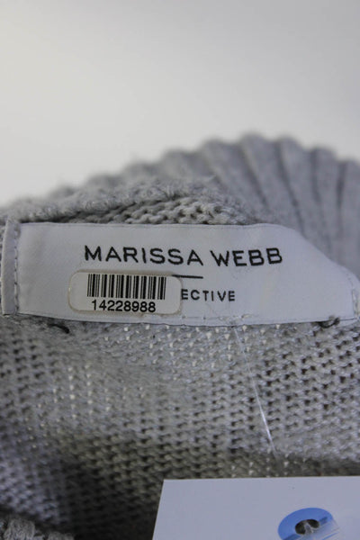 Marissa Webb Collective Womens Grey Pullover Sweater Grey Size 0 14228988