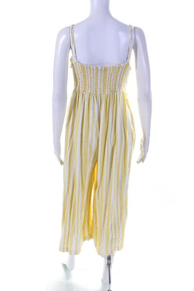 WILLOW Womens Cindy Jumpsuit Yellow Size 0 13067130
