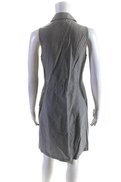 Hatch Women's Collar Long Sleeves Polka Dot Midi Dress Mauve Size 2
