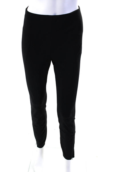 Theory Women's Seamed Precision Pointe Ankle Leggings Black Size S