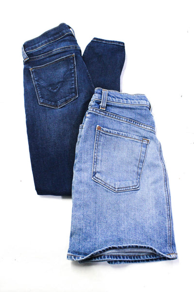 7 For All Mankind Hudson Women's Asymmetric Denim Skirt Blue Size 26 25, Lot 2