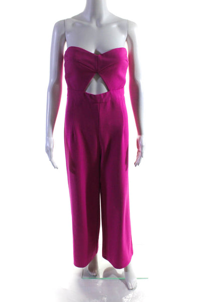 Katie May Womens Ray Jumpsuit Pink Size 4 13490108