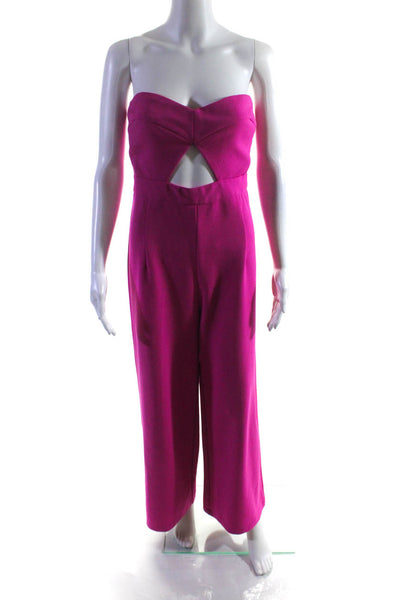 Katie May Womens Ray Jumpsuit Pink Size S 13490120