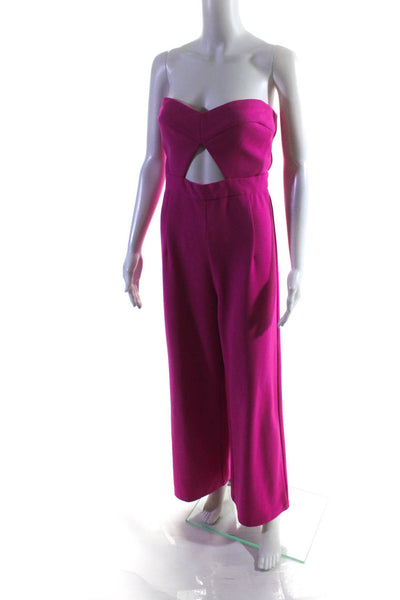 Katie May Womens Ray Jumpsuit Pink Size 4 13490140