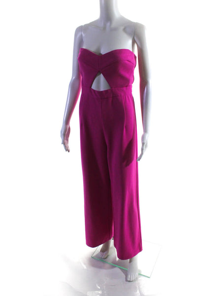 Katie May Womens Ray Jumpsuit Pink Size S 13490120