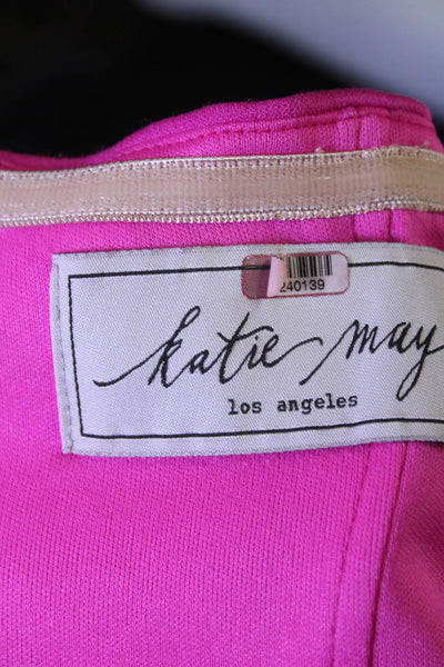 Katie May Womens Ray Jumpsuit Pink Size 4 13490140
