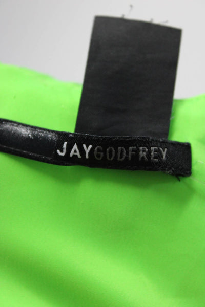 Jay Godfrey Womens Green Amelia Romper Green Size 8 12446185