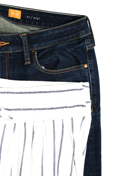 Pilcro and the Letterpress Anthropologie Womens Jeans Pants Blue Size L 30 Lot 2