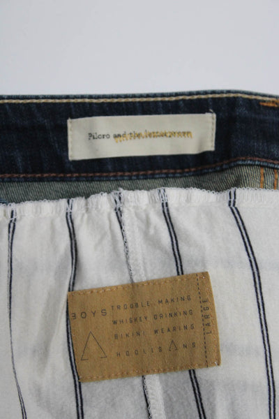 Pilcro and the Letterpress Anthropologie Womens Jeans Pants Blue Size L 30 Lot 2