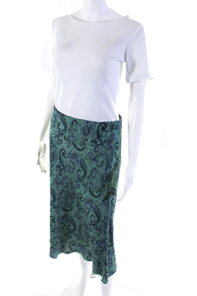 Rebecca Taylor Womens Margaux Skirt Green Size 10 13048802