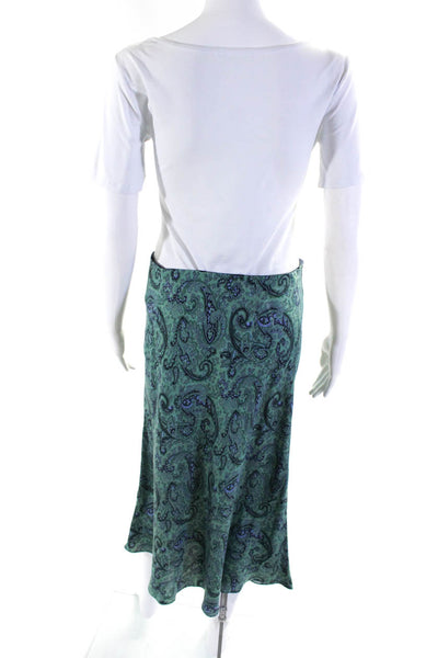 Rebecca Taylor Womens Margaux Skirt Green Size 10 13048781