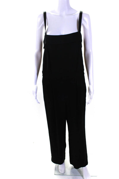 VINCE. Womens Tuxedo Jumpsuit Black Size 8 11384962