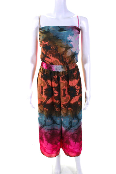 Adelyn Rae Womens Leyla Culotte Jumpsuit Multicolored Size 2 13088331
