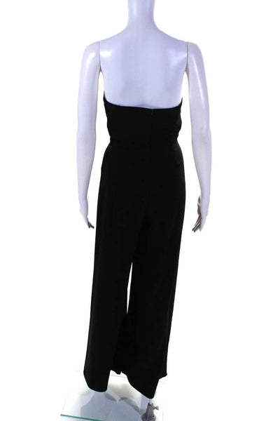 Amanda Uprichard Womens Mandy Jumpsuit Black Size 0 11313536