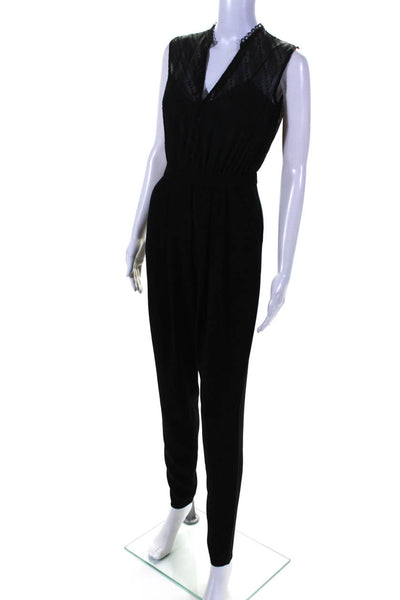 Three Floor Womens Empire Jumpsuit Black Size 0 12512723