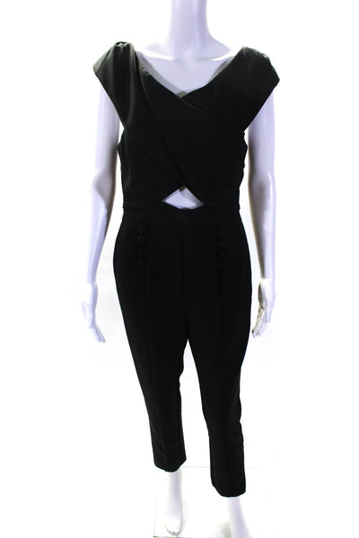 ELLIATT Womens Sorrento Jumpsuit Black Size 6 12724048