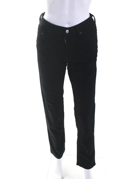 ACNE Studios Women's Midrise Five Pockets Skinny Denim Jeans Pant Black Size 26