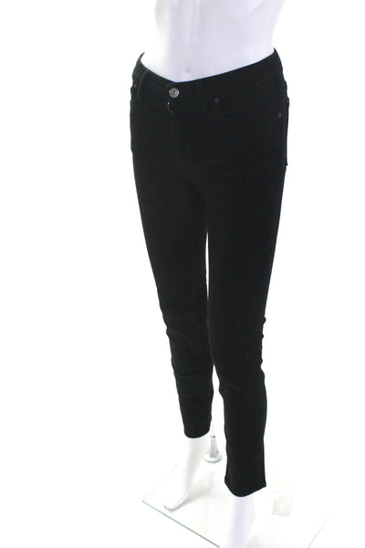 ACNE Studios Women's Midrise Five Pockets Skinny Denim Pant Black Size 27