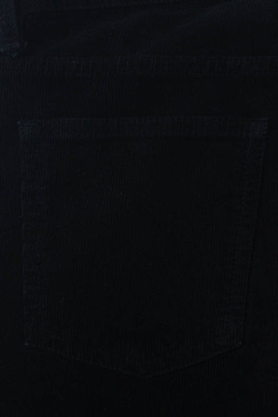 ACNE Studios Women's Midrise Five Pockets Corduroy Skinny Pant Black Size 26