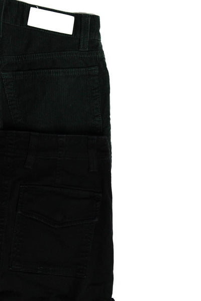 Vince Re/Done Women's Midrise Skinny Cargo Pant Black Green Size 26 Lot 2